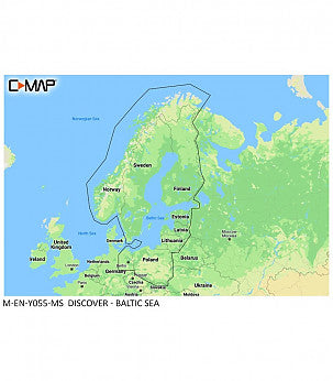 Lowrance CMAP DISCOVER BALTIC SEA MAP