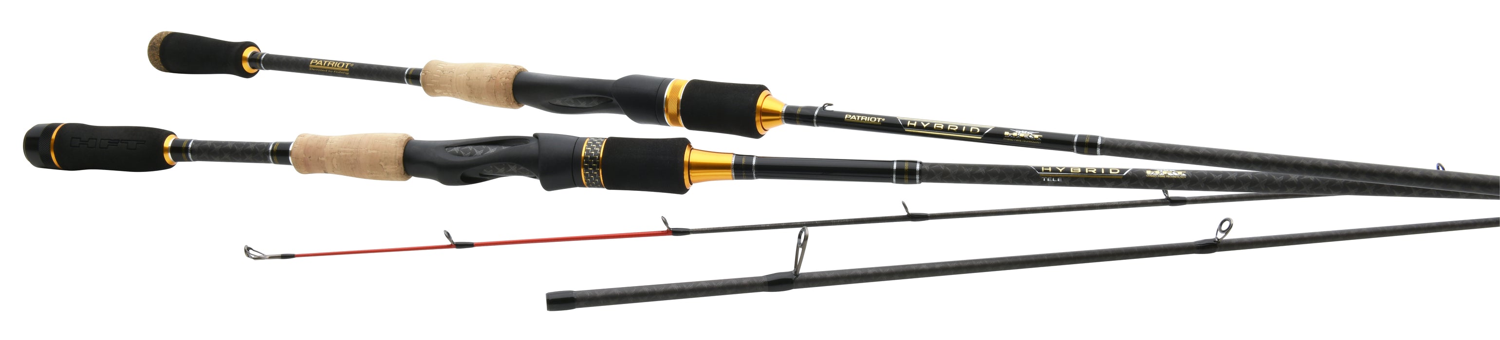 Patriot Hybrid rod 6'6'' 198cm 7-24g, 2-piece