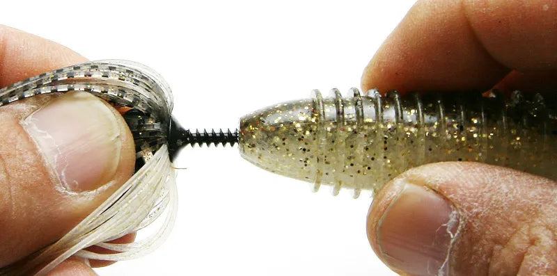 TUNGSTEN RUBBER  SWIM JIG  MODEL lll 7g