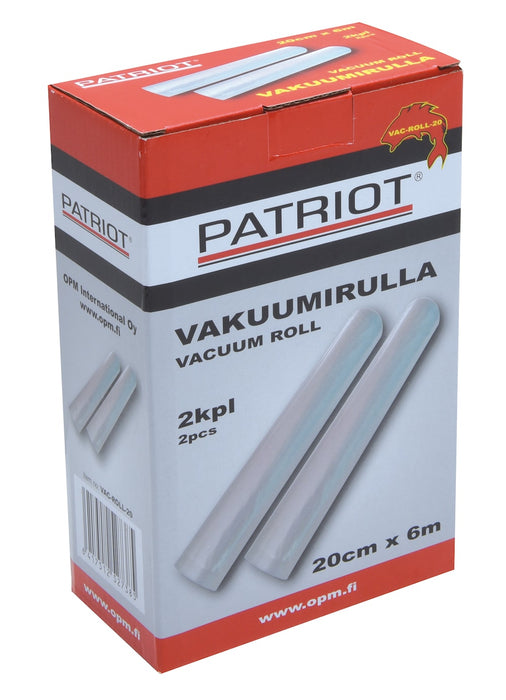 Patriot Vacuum Roll 30cm x 6m 2-pack