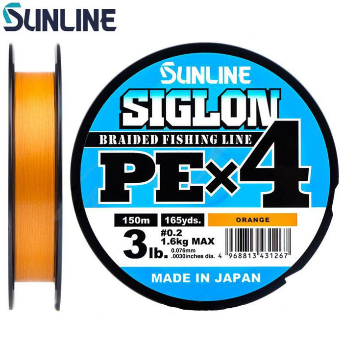 Sunline SIGLON PE×4 150M Orange