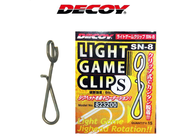 Decoy SN-8 Light Game Clip