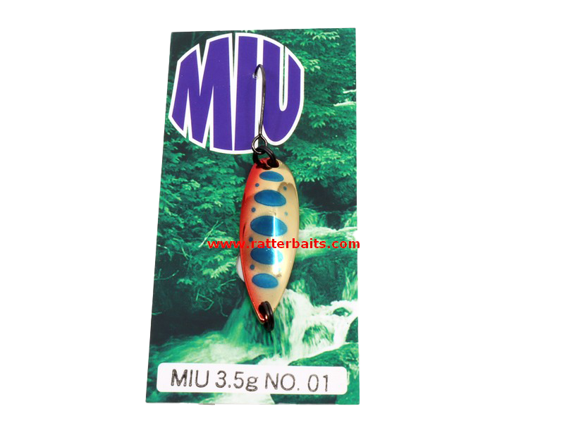 Trout Spoons Forest Native MIU