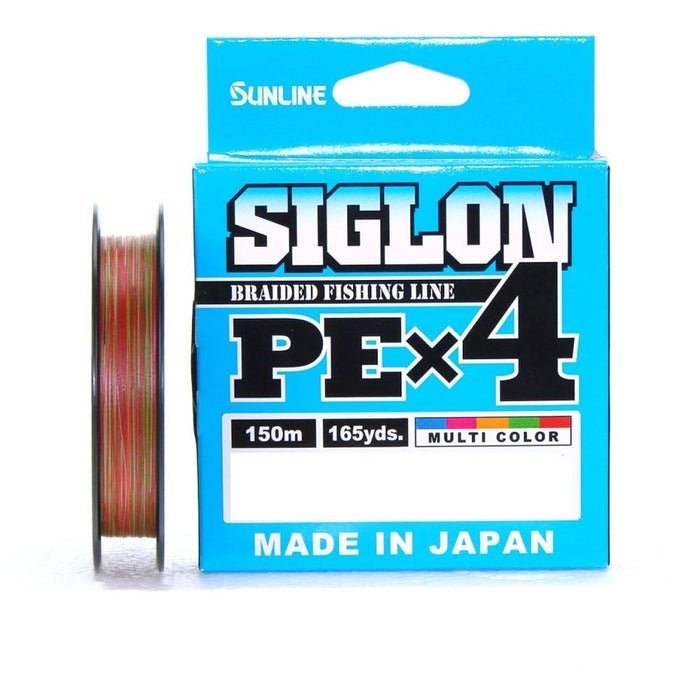 Sunline SIGLON PE×4 150M Multicolor — Ratter Baits