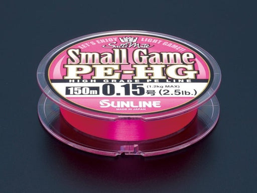 Sunline SMALL GAME PE HG 150M-Braid lines-Sunline